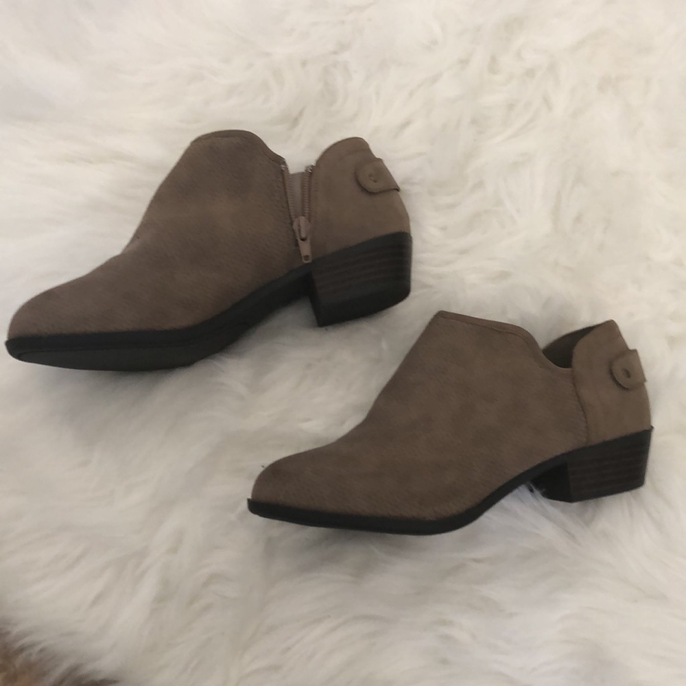Tan Booties
